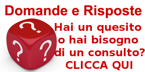 Hai un quesito o hai bisogno di un consulto?
                  Clicca qui